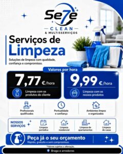 Limpeza Doméstica Profissional em Braga