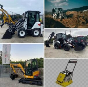 Aluguer de Máquinas e Equipamentos para Obras