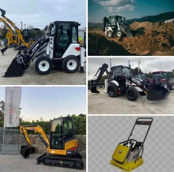 Aluguer de Máquinas e Equipamentos para Obras