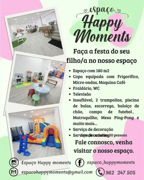 Aluguer de Espaço para Festas Infantis e Eventos